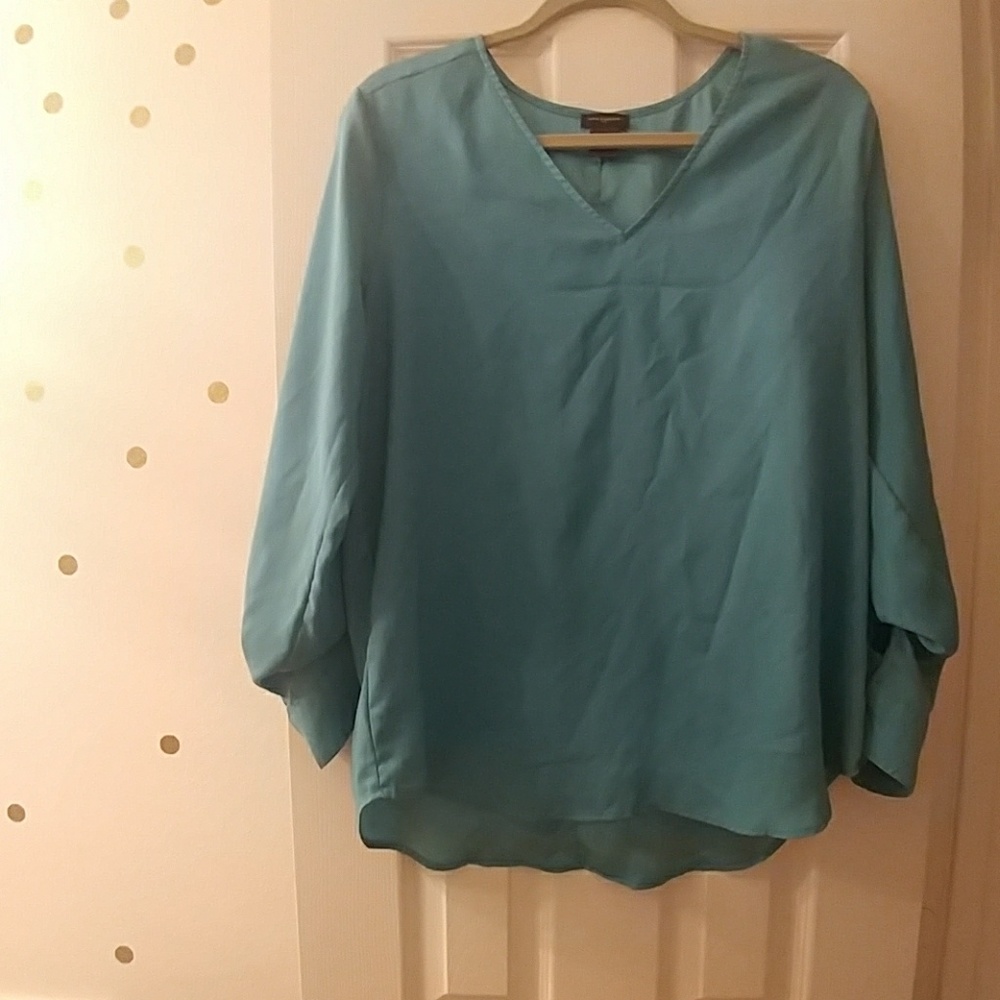 Ann Taylor Blue Blouse